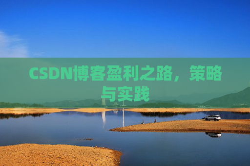CSDN博客盈利之路，策略与实践